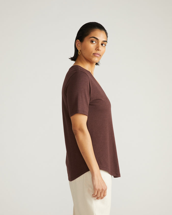 Light-As-Air V Rex - Brulee | Plus Size & Straight Size Women's Fashion | Universal Standard