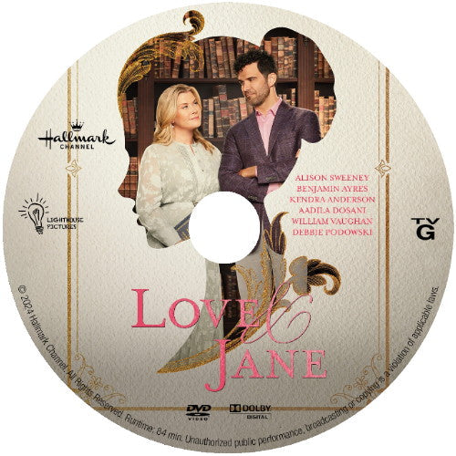 LOVE & JANE DVD MOVIE 2024 Alison Sweeney