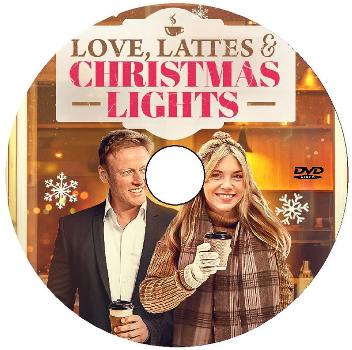 LOVE, LATTES & CHRISTMAS LIGHTS DVD MOVIE 2025