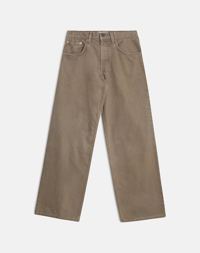 Image of Low Rise Roomy Jeans in Bronze