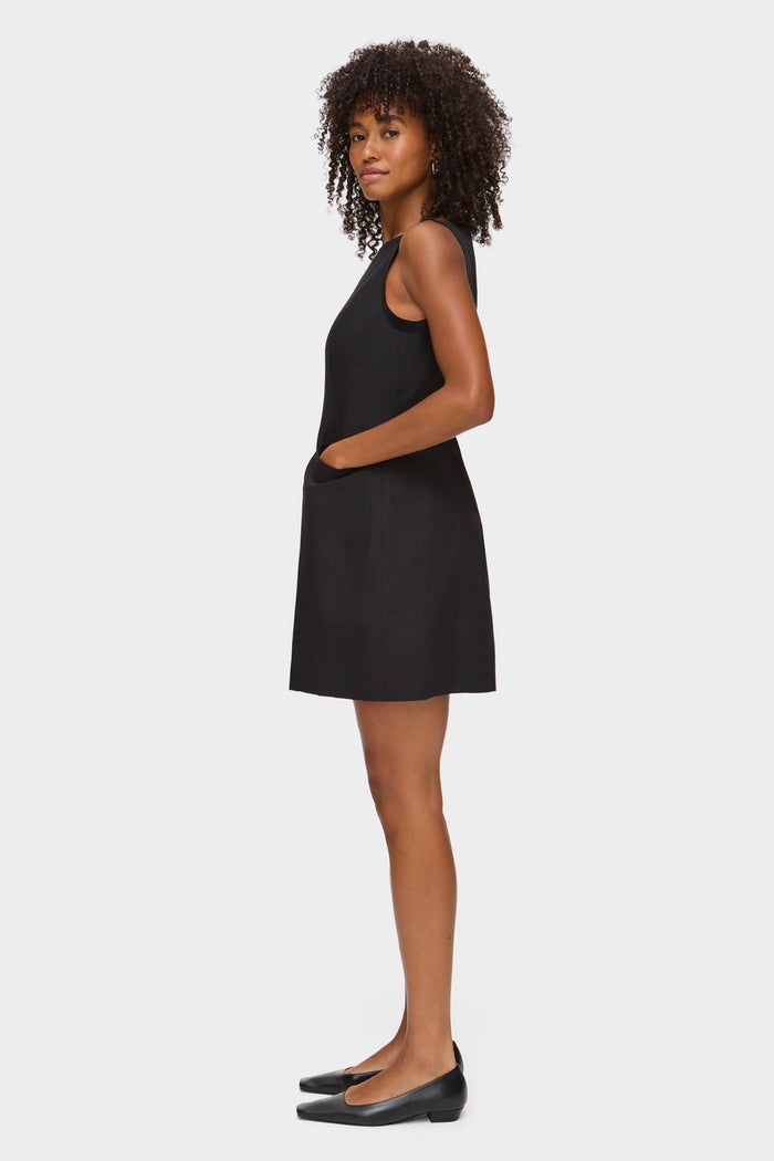 Lyra Linen Mini Dress