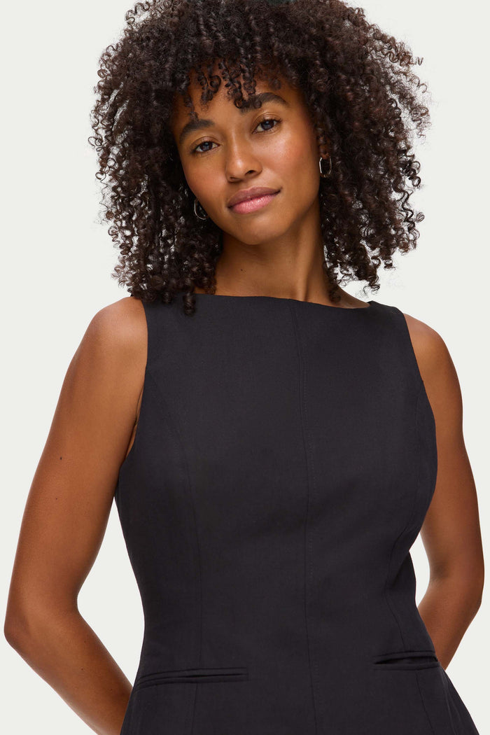Lyra Linen Mini Dress