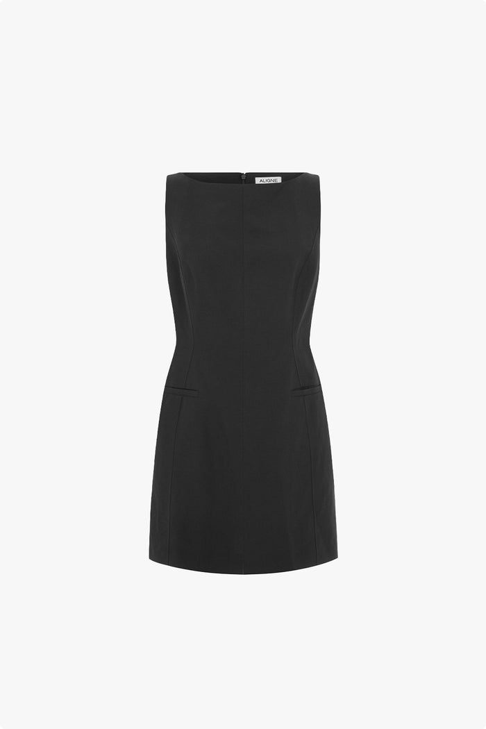 Lyra Linen Mini Dress