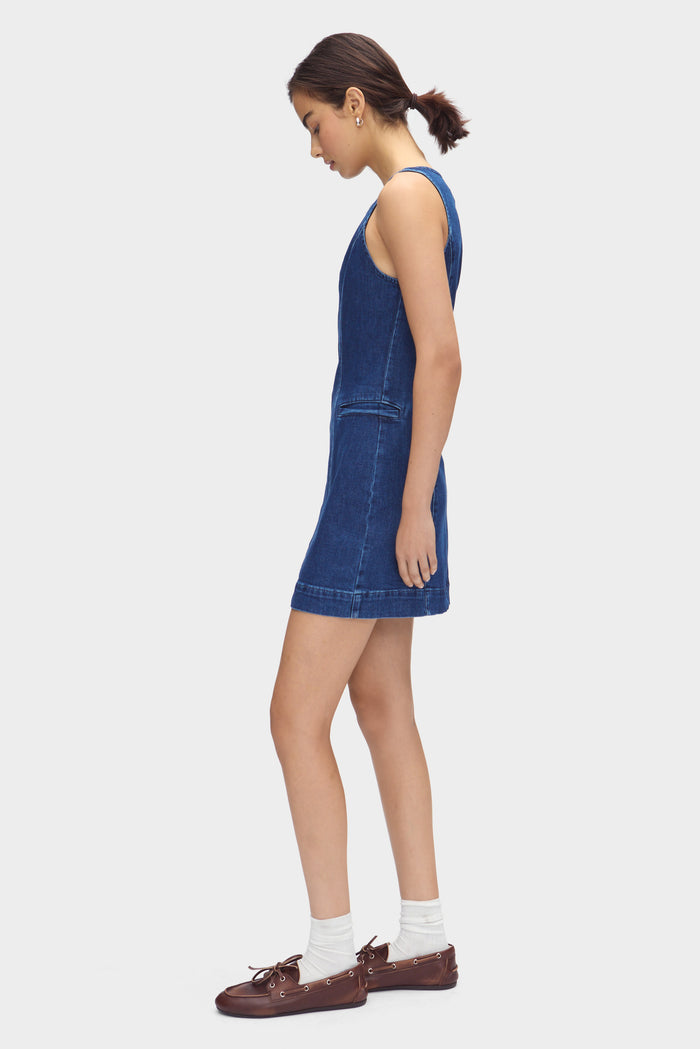 Lyra Mini Denim Dress