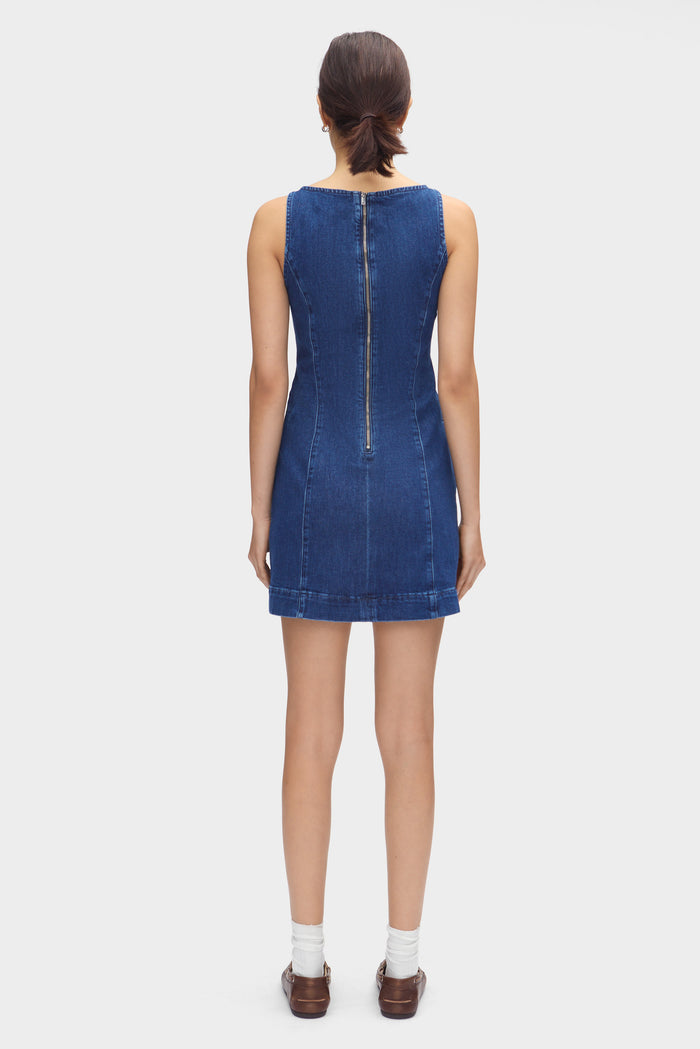 Lyra Mini Denim Dress