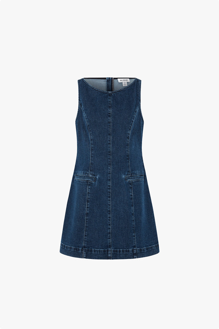 Lyra Mini Denim Dress