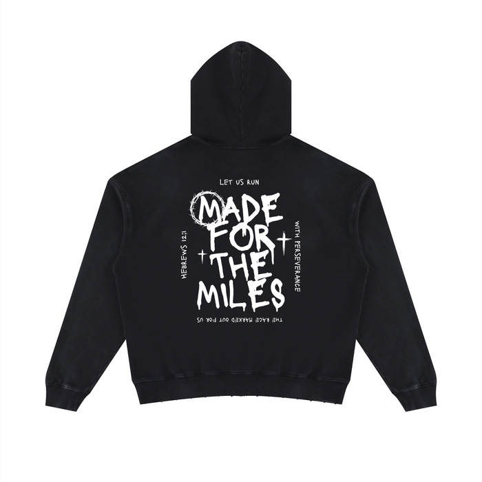 Made For The Miles | Distressed Hoodie