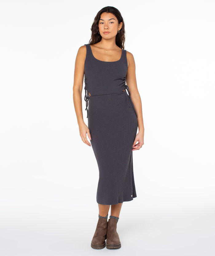 Maru Midi Dress - Phantom - Roxy