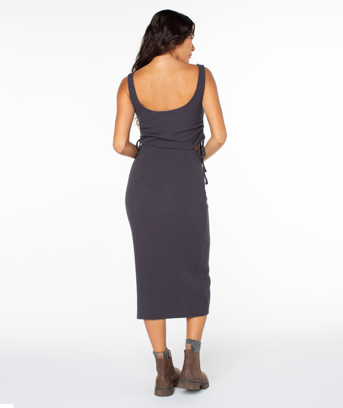 Maru Midi Dress - Phantom - Roxy