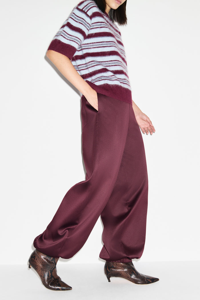 Meryl Satin Balloon Trousers