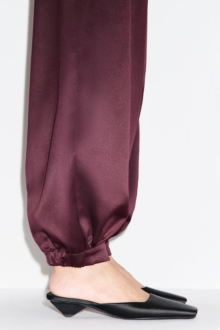 Meryl Satin Balloon Trousers
