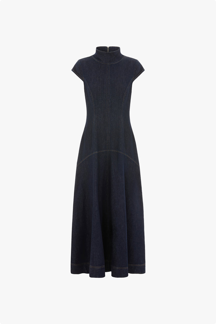 Monroe Denim Maxi Dress