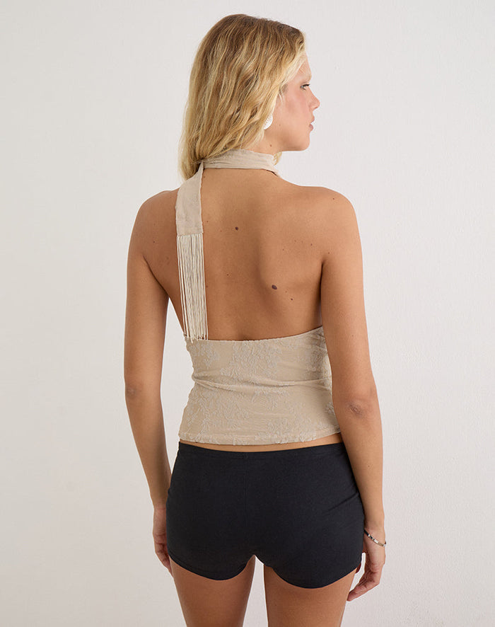 Image of Mufasa Top in Moss Petal Coconut Milk