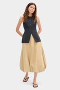Nola Bubble Hem Skirt