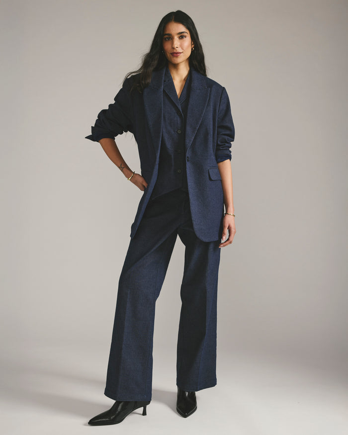 Nova Denim Look Pants - Dark Indigo | Plus Size & Straight Size Women's Fashion | Universal Standard