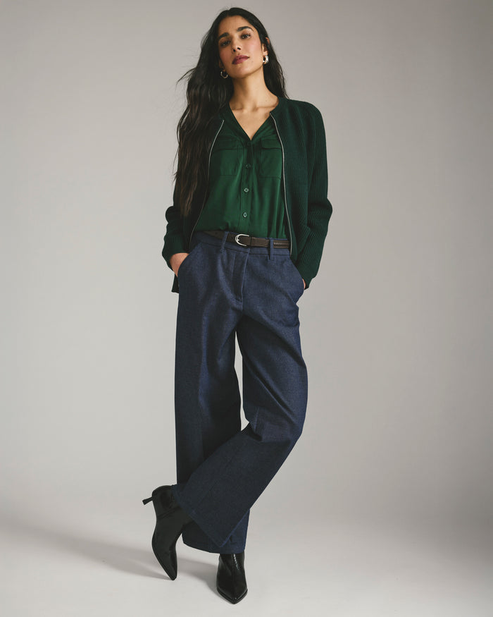 Nova Denim Look Pants - Dark Indigo | Plus Size & Straight Size Women's Fashion | Universal Standard