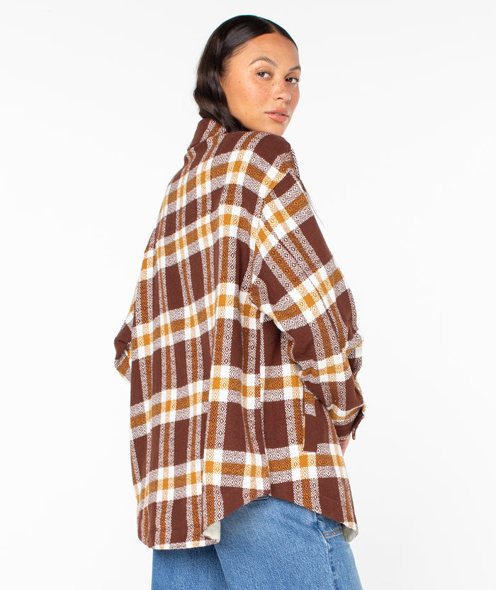 Overlander Jacket - Tiramisu Playa Plaid - Roxy