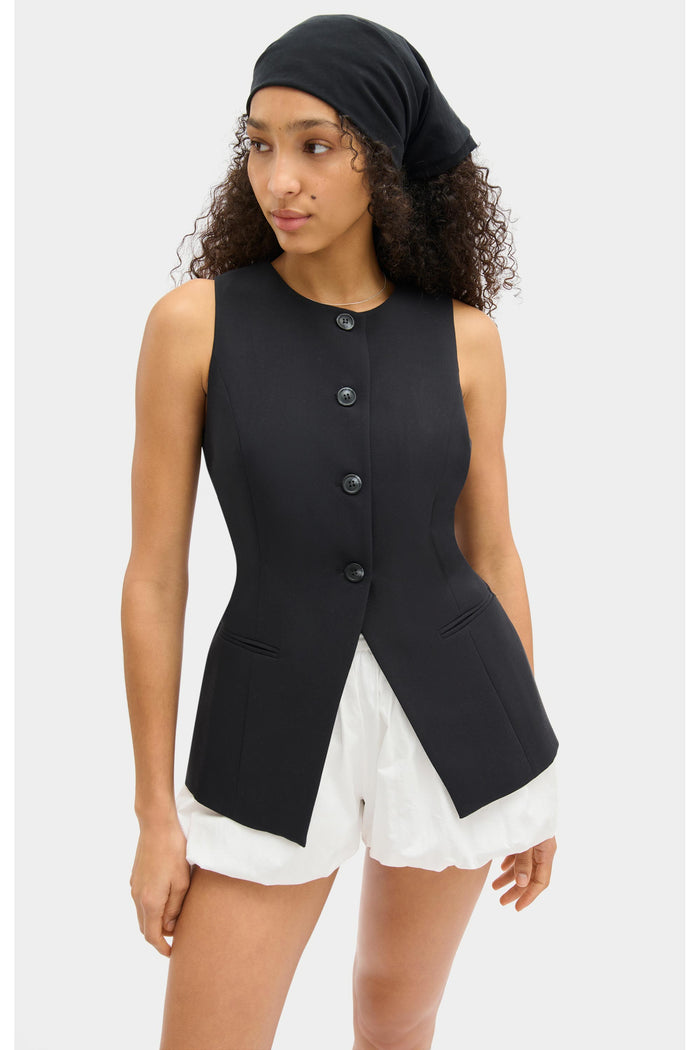 Paulo Bubble Hem Poplin Short