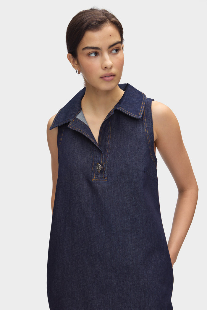 Penny Mini Denim Dress