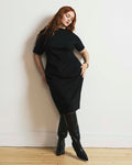 Penny Tailored Ponte Dress - Black | Plus Size & Straight Size Women's Fashion | Universal Standard