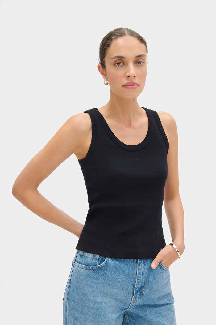 Phillipa Rib Tank Top