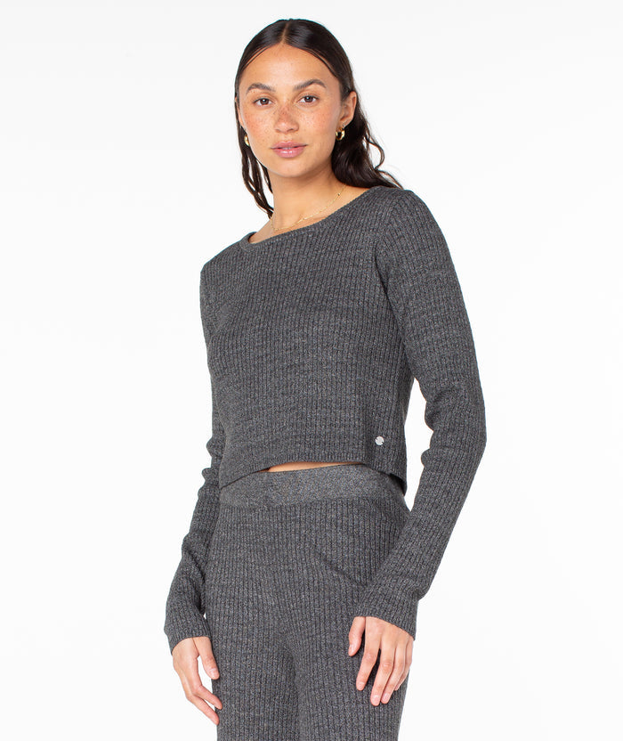 Pipe Dream Sweater - Phantom - Roxy