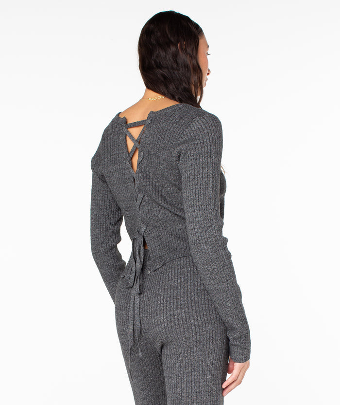 Pipe Dream Sweater - Phantom - Roxy