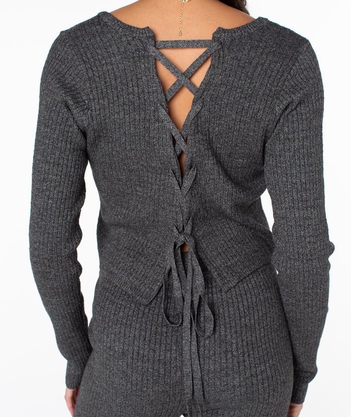 Pipe Dream Sweater - Phantom - Roxy