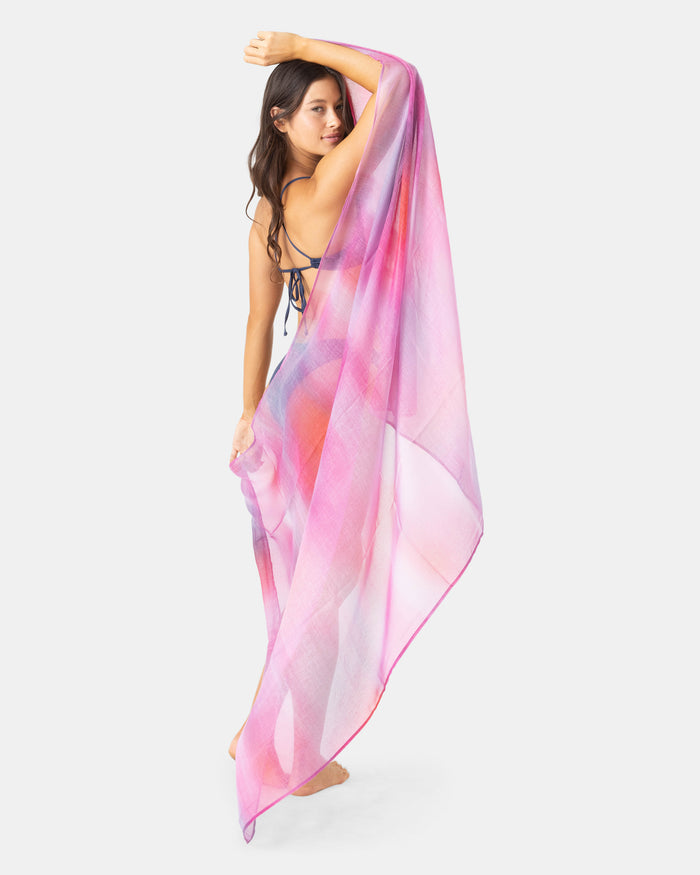 Pismo Beach Pareo - Pink Combo - Roxy