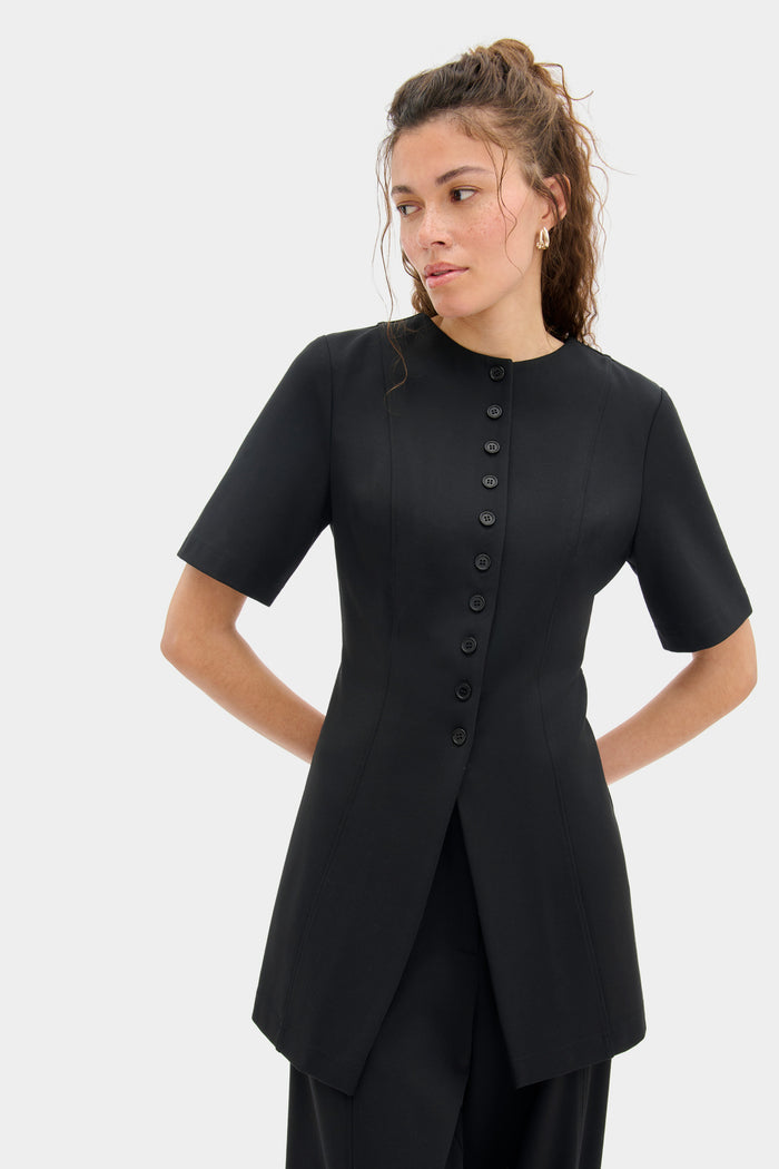 Poppy Ponte Tunic Top