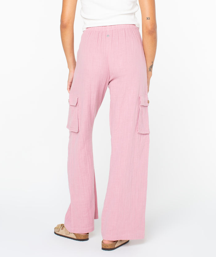 Precious Cargo Pant - Lilas Solid - Roxy
