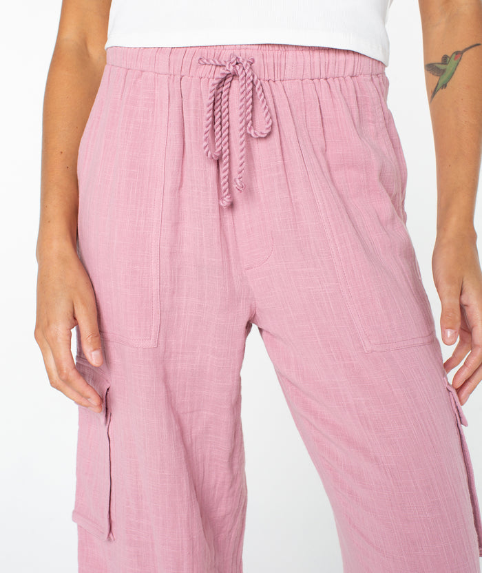 Precious Cargo Pant - Lilas Solid - Roxy