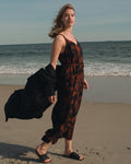 Promenade Linen Blend Jumpsuit - Bohem Print | Plus Size & Straight Size Women's Fashion | Universal Standard