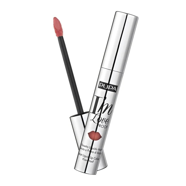Pupa Milano I'M Loveproof Matt Liquid Lip Colour Kiss Proof Delicate Nude 2.7ml#Shade_Delicate Nude