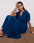 Ravello Liquid Jersey Dress - Blue Teal | Plus Size & Straight Size Women's Fashion | Universal Standard