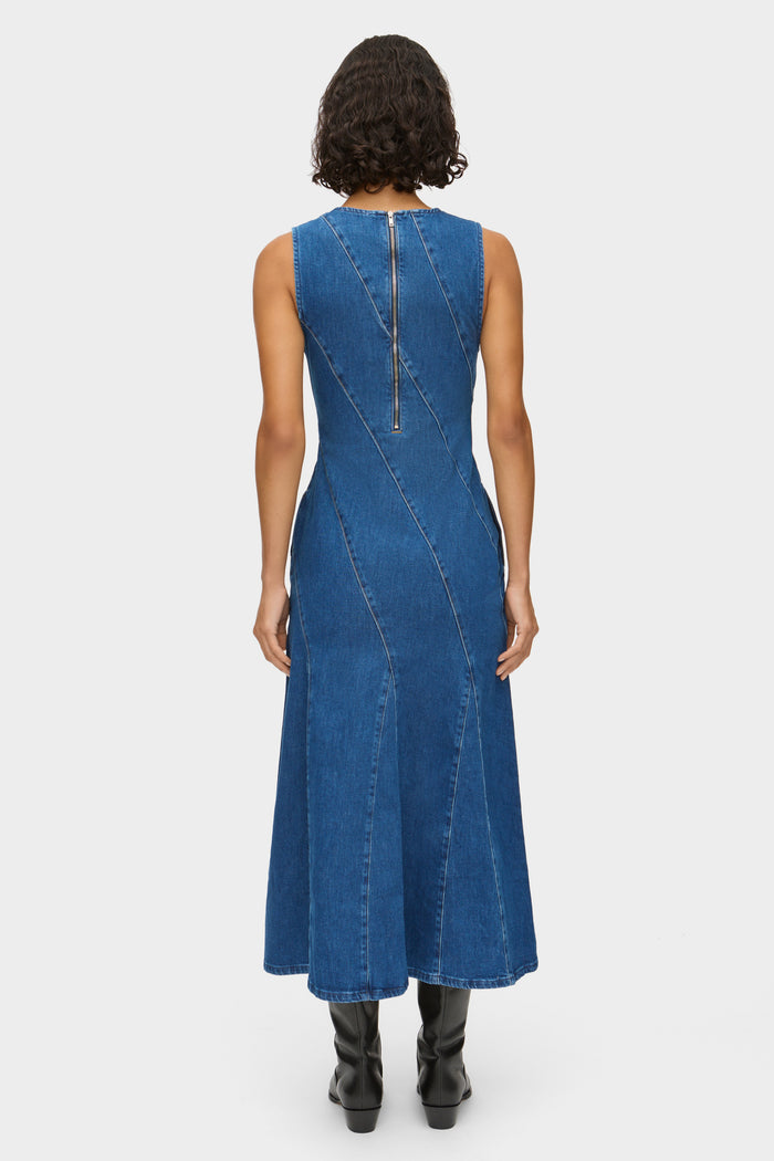 Raven Denim Midi Dress