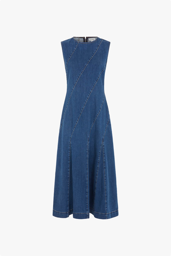 Raven Denim Midi Dress