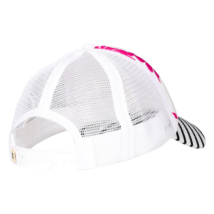 Roxy Girls Honey Coconut Trucker - Shocking Pink Og Roxy Mini Rg - Roxy