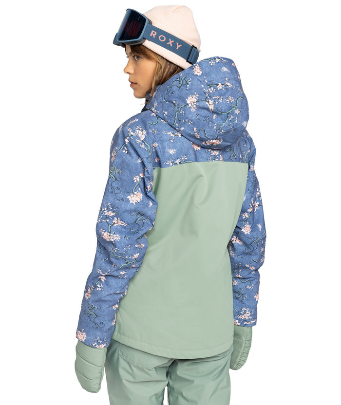 Roxy Jetty Block Jacket - Wild Wind Chloe Blossom - Roxy