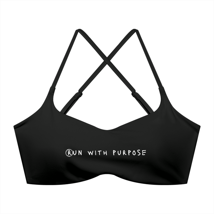 Run With Purpose | Women's Cropped Sports Bra