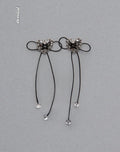 Image of Sadie Bow Earrings in Silver