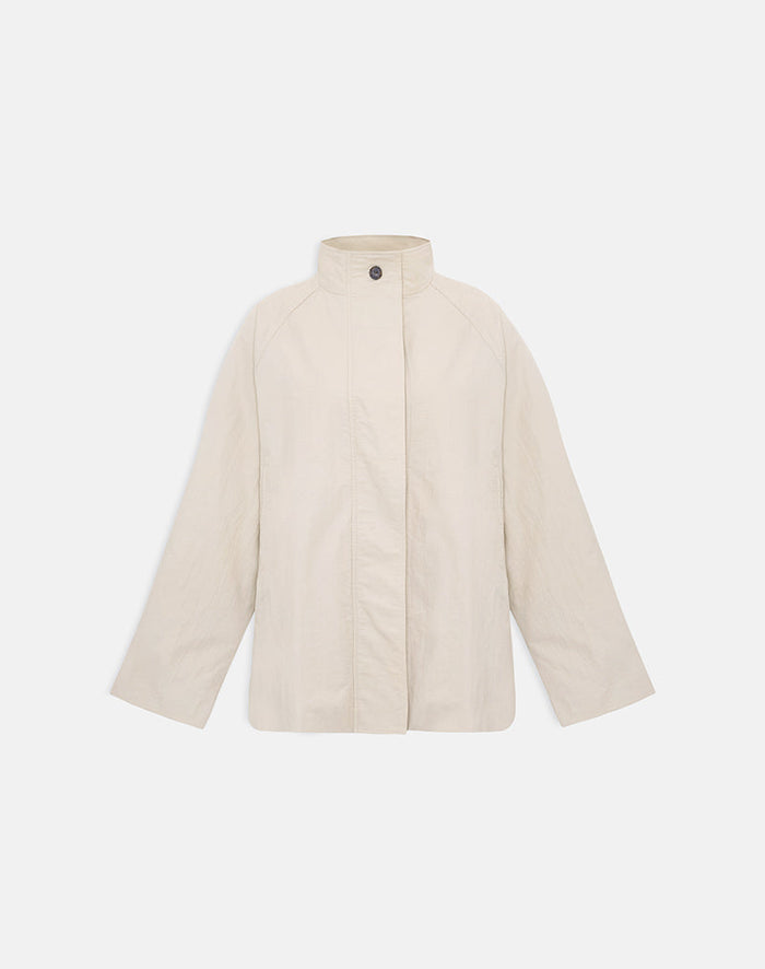 Image of Saipul Oversize Jacket in Beige
