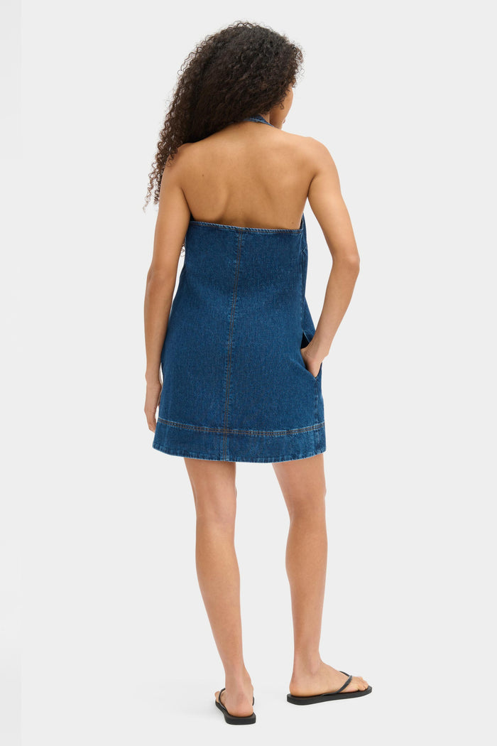 Sandy Denim Mini Dress