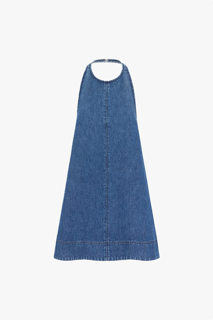 Sandy Denim Mini Dress