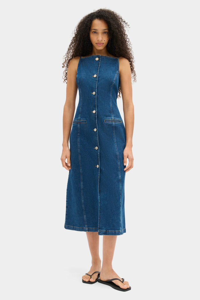 Santiago Denim Midi Dress