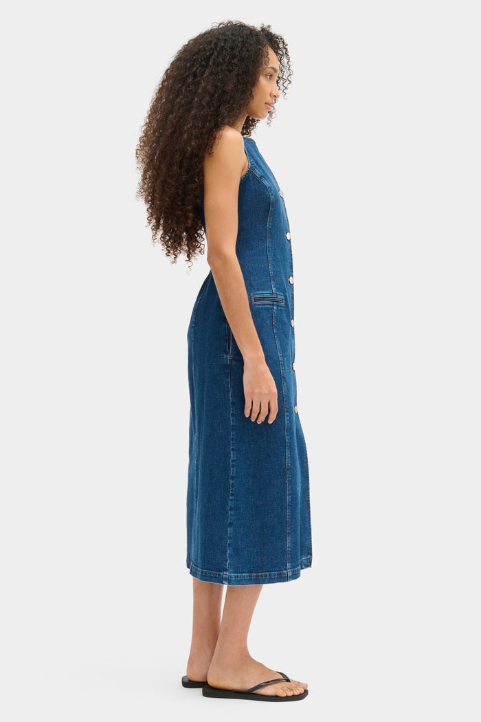 Santiago Denim Midi Dress
