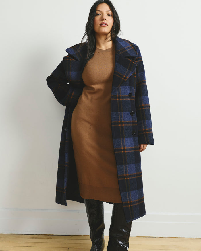 Savvy Fine Knit Everyday Sweater Dress - Classic Camel | Plus Size & Straight Size Women's Fashion | Universal Standard