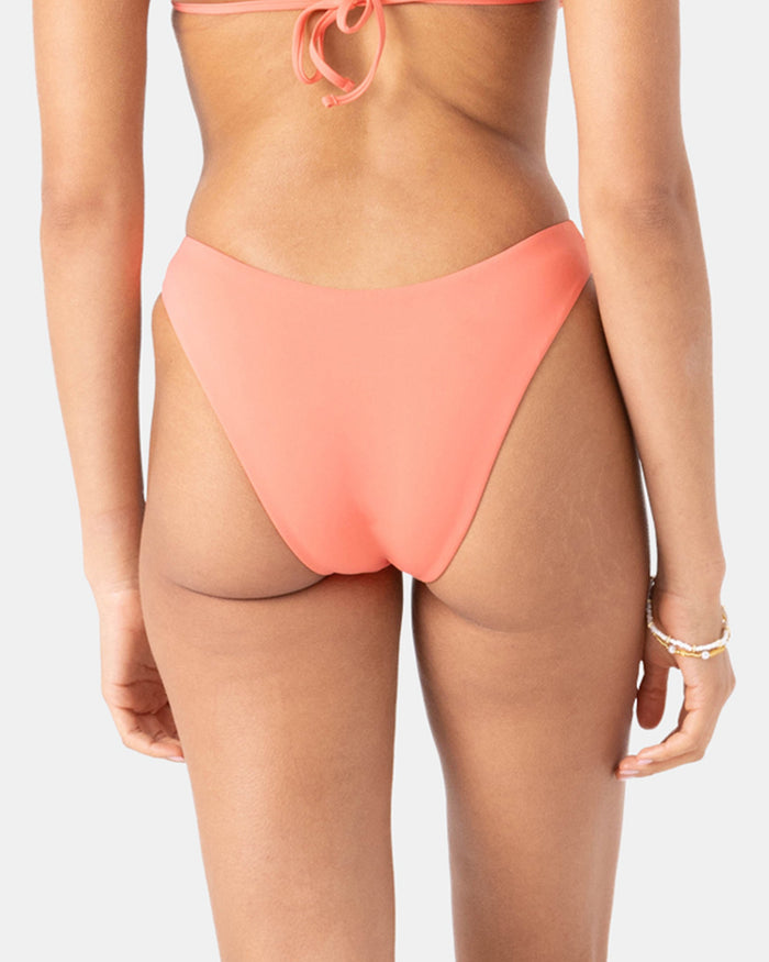 SD Beach Classics High Leg Cheeky Bikini Bottom - Roxy