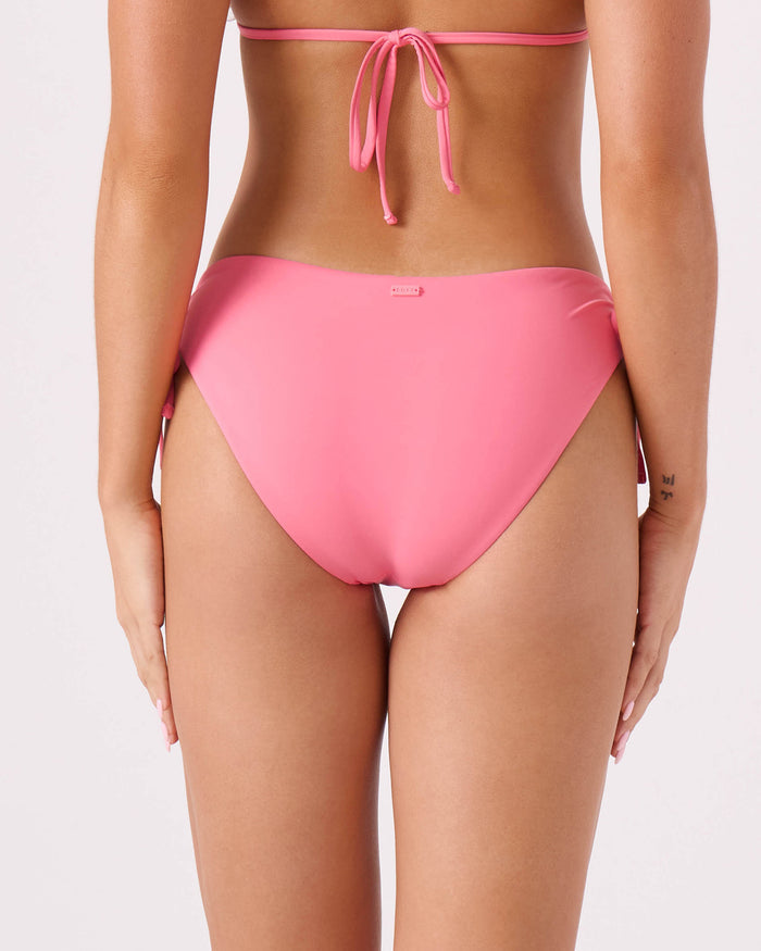 SD Beach Classics Hipster Lace Full Bikini Bottom - Bubblegum Pink - Roxy