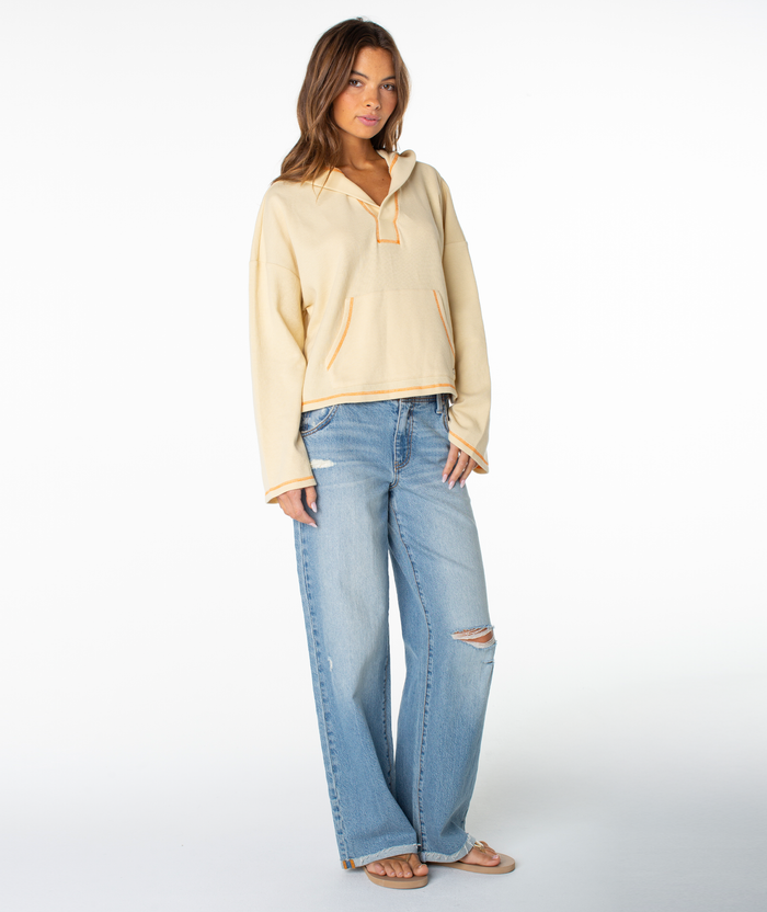 Seaside Thermal Hoodie - Roxy